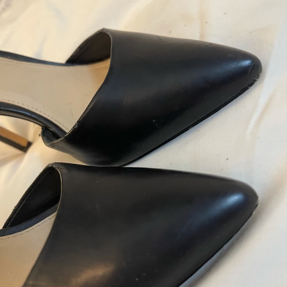 Forever 21 Black Faux Leather Ankle Strap heels - Picture 4 of 11